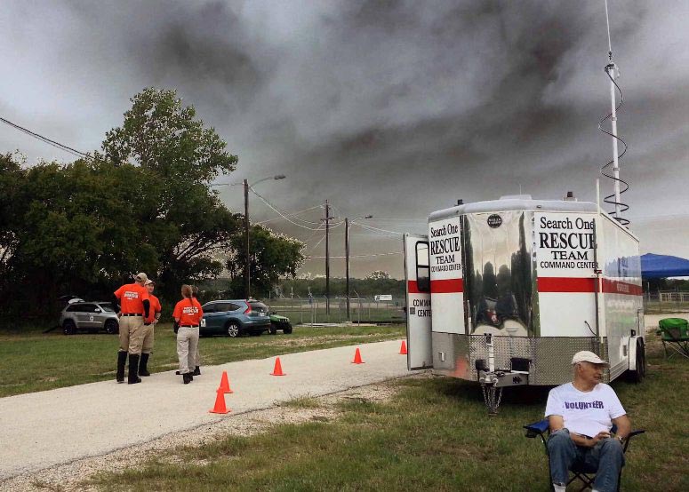 Stormy Weather Search - Search One Rescue Team - Dallas Ft. Worth K9 Search and Rescue