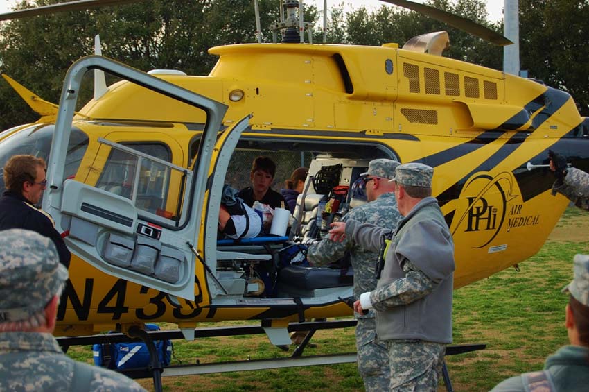 Mock Search with Texas State Guard - Victim Helicopter - 2014 Carry The Load Event - Search One Rescue Team - Dallas Ft. Worth K9 Search and Rescue